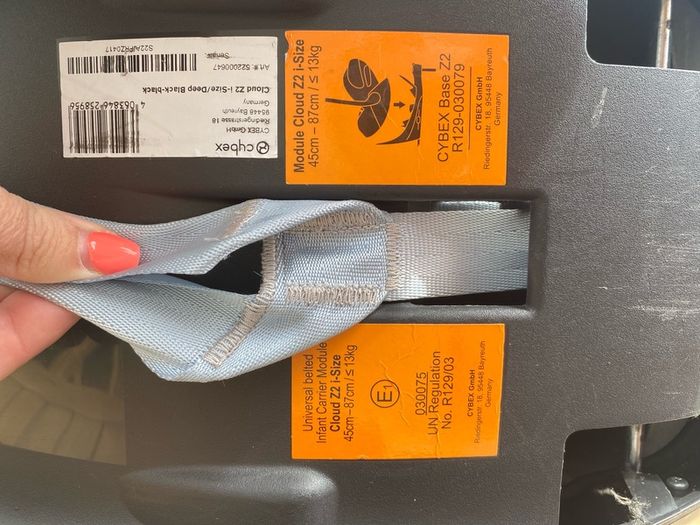 Cybex cloud z2 car seat and base