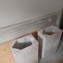 Solid Italian Cream Marble Dining Table And 6 Chairs - Excellent Condition Image 2