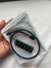 PC fan hub splitter (CPU + 4 FAN) with cable