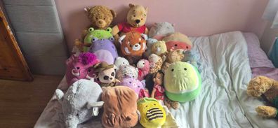 Squishmallows and Teddy Bears