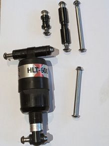 HLT-600 coil shock + spare pivot bolts