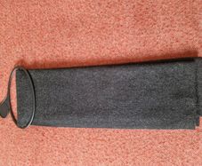 Charcoal Grey Woven Scarf