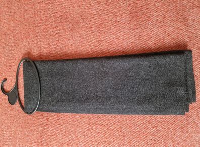 Charcoal Grey Woven Scarf