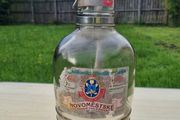 A collectible Czech beer bottle