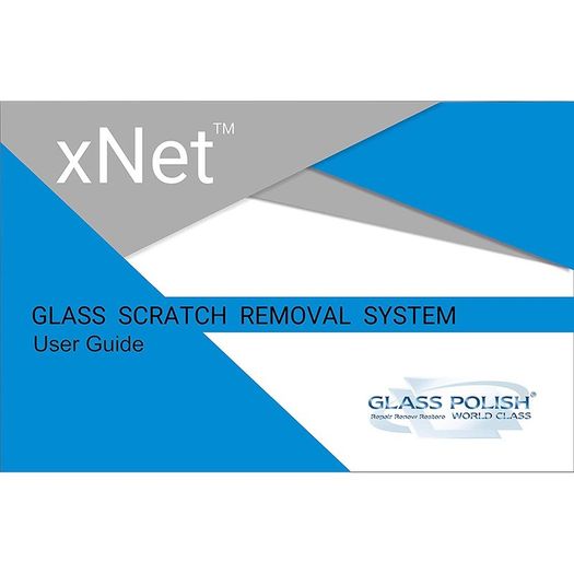 Glass Polish 25022 PRO Glass Scratch Removal Kit for Professional Scratched Glass Repairs -  125mm with M14 Thread