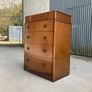 Art Deco Waterfall Chest of Drawers - The Vintage Furniture Warehouse and Showroom Open Saturday 2nd May 12 til 4pm Eircode R95T227 Image 4