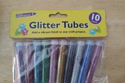 Free Postage. 10 Glitter Tubes. New.
