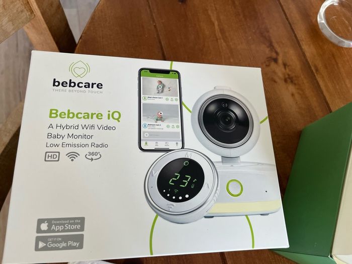 Bebcare Baby Monitor BRAND NEW IN BOX - with breathing mat, retails at 428 USD