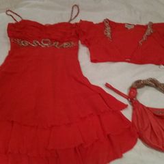 Karen Millen Dress, Shawl and Bag