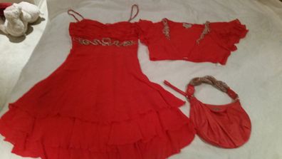 Karen Millen Dress, Shawl and Bag