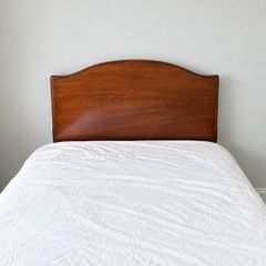 Mid-Century Teak Bed (twin size)