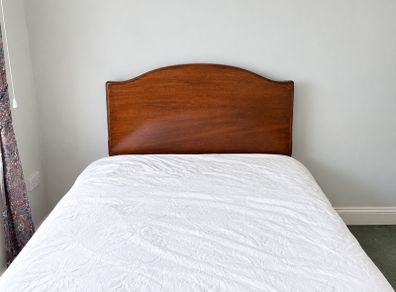 Mid-Century Teak Bed (twin size)