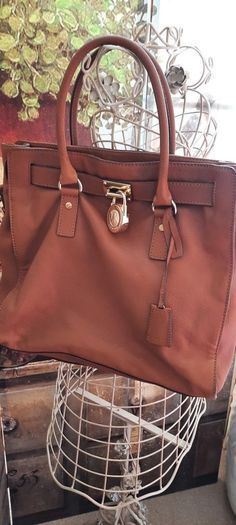 Michael Kors Large Leather Hamilton