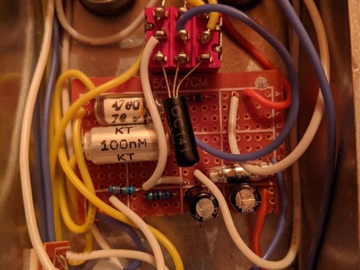 Modded treble boost clone