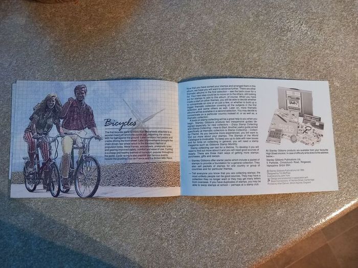 Stanley Gibbons collection unused transport Album