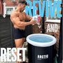XL Portable Cold Water Therapy Tub for Athletes 5-Layer Insulated Cold Plunge Pool with Thermo-Tech Thermometer Bag Outdoor Black Image 2