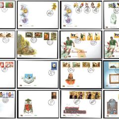 Collection 2002 Ireland Commemorative Stamps An Post First Day Cover (FDC). Collection of 16 covers.