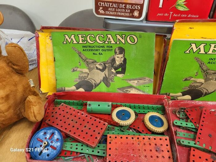 Vintage 1950's Meccanno sets