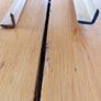 Two 2.4m Wooden moulding at right angles.  20mm x 20mm x 2.4m Image 5