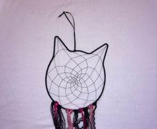 Black and Pink Dream Catcher