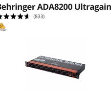 Behringer Ultragain Digital ADA8200
