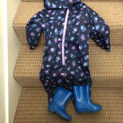 Rain gear overalls