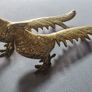 Vintage Bird Brass Figurine. Image 2