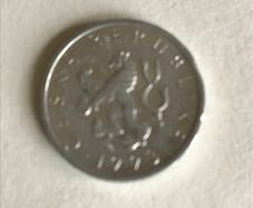 1993 Czech Republic coin - 10 Haleru