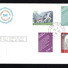 1979 Ireland Events: Worlds Cross Country Championships. European Parliamentary Elections. Centenary of the Death of Sir Rowland Hill Commemorative Stamps Post & Telegraph First Day Cover (FDC) with Dun Dealgan (Dundalk) steele cancel