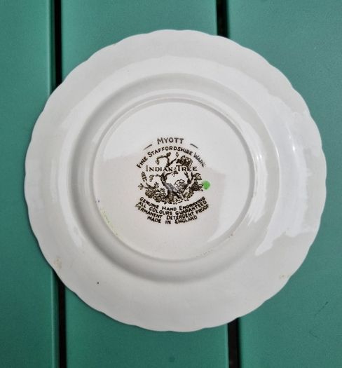 Myott Indian Tree Cake Plates (6)