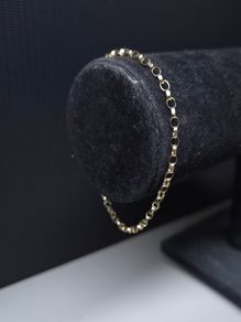 Vintage 9ct Solid Gold Bracelet Hallmarked 18.5cm