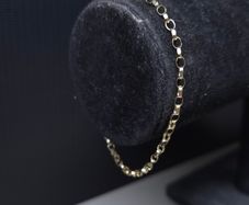 Vintage 9ct Solid Gold Bracelet Hallmarked 18.5cm