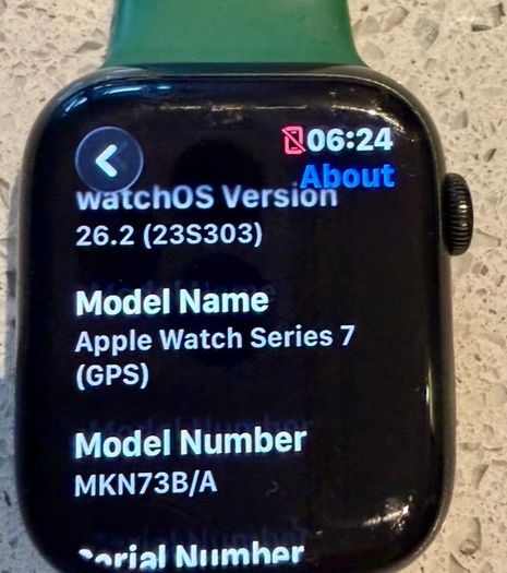 Apple Watch Series 7 Green(45mm GPS & Cellular) iWatch Excellent condition 91% Battery Health