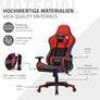 Gaming Chair Bluetooth RGB Light Computer Chair  Gamer Chair with Bluetooth Speakers Gaming Chair RGB LED Lighting and Bluetooth Speakers, Black, Faux Leather, Ergonomic Office Chair, Backrest, Image 2