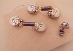 Les Paul Short Shaft Pre-Wired Harness (with 50's wiring)
