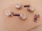 Les Paul Short Shaft Pre-Wired Harness (with 50's wiring)