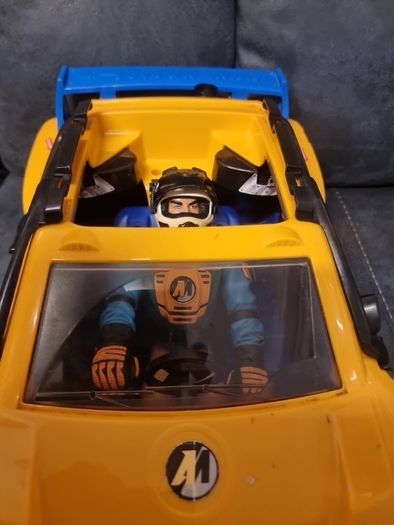 Arctic Action Man Car And Vintage Hasbro Action Man Dirt Biker.1999.