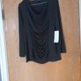 Saloon Black Top.  S.- XL - 18.   B.N.W.T Image 2