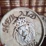 Rare Vintage Herald Ale Stoneware Pub Set - Tap Font Marker & Display Plaque Macardle Moore Dundalk Image 3