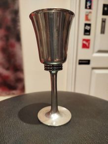 Selangor pewter wine goblet