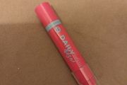 Pink lip crayon