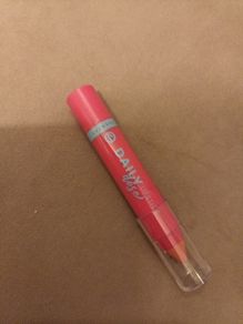 Pink lip crayon