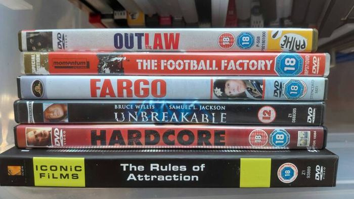 Dvds and blu rays