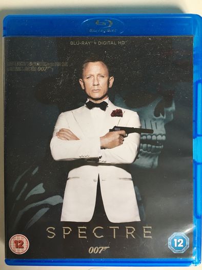 007 James Bond: Spectre [2015] Daniel Craig, Christoph Waltz, Lea Seydoux, Naomie Harris, Dave Bautista, Monica Bellucci & Ralph Fiennes [Blu-ray Movie]