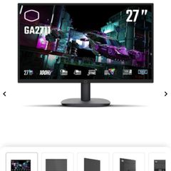 QHD monitor - GA2711 Gaming Monitor - Cooler Master