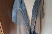Blue/Beige/Navy Combination Scarf/Shawl/Throw