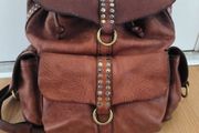 Campomaggi leather backpack