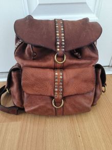 Campomaggi leather backpack