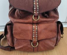 Campomaggi leather backpack