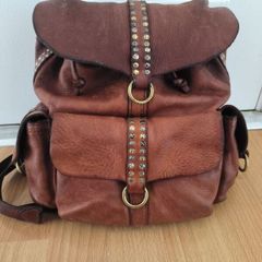 Campomaggi leather backpack